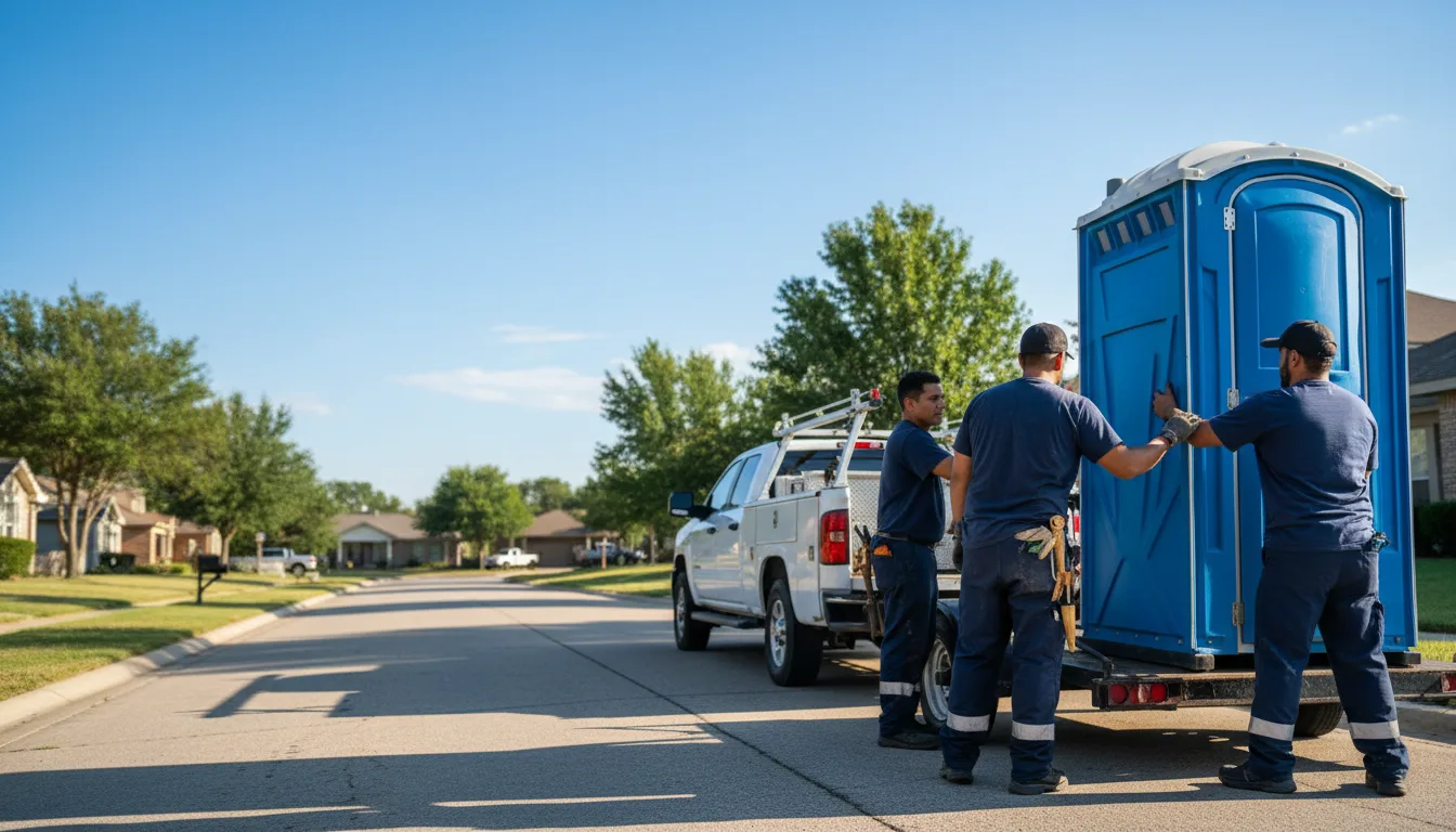 Portable Toilet Rental in Bernard, IA near me